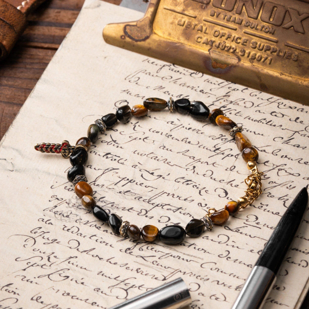 Lightseeker Bracelet Vintage Desk Still Life