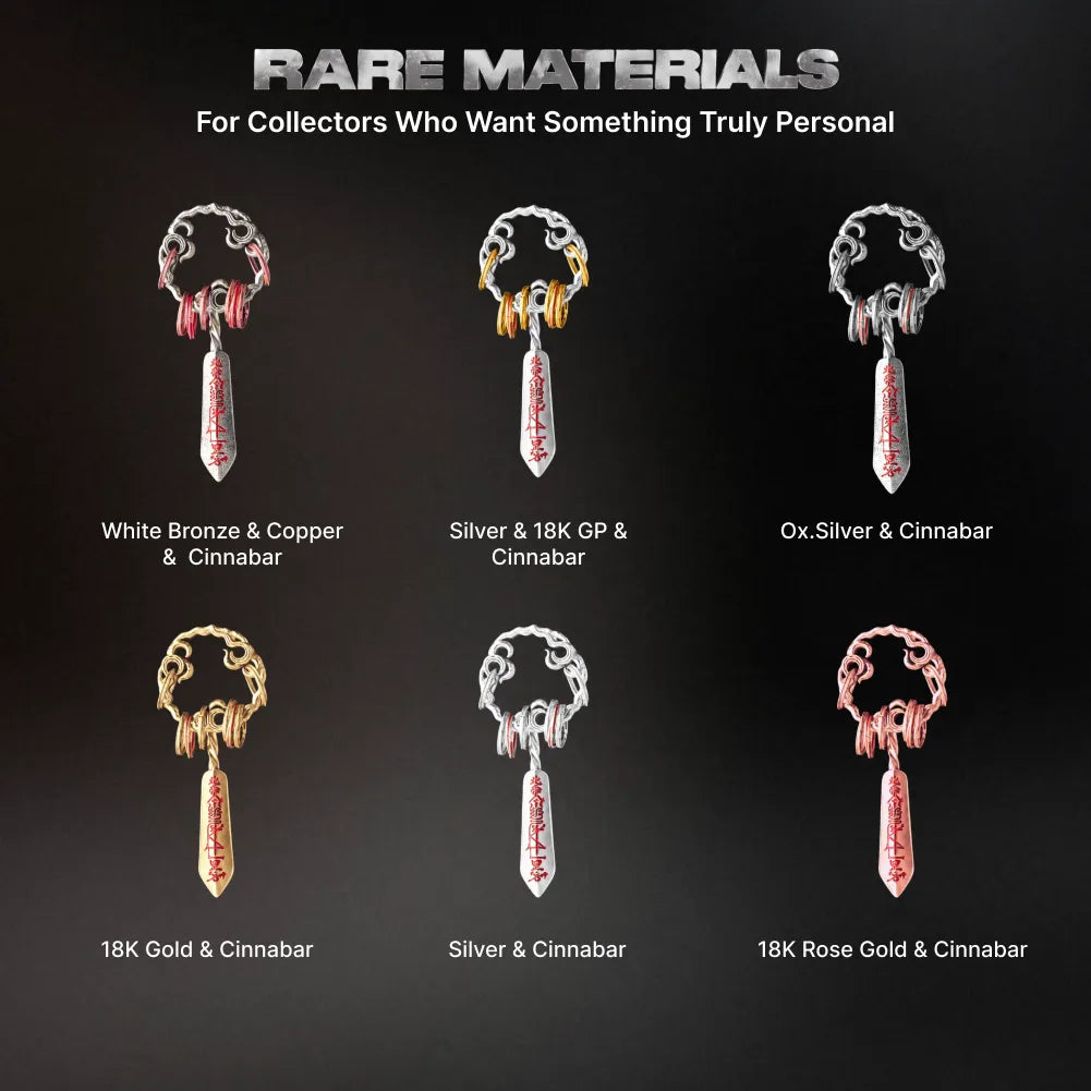 Masterblade Talisman Keychain Rare Material Options
