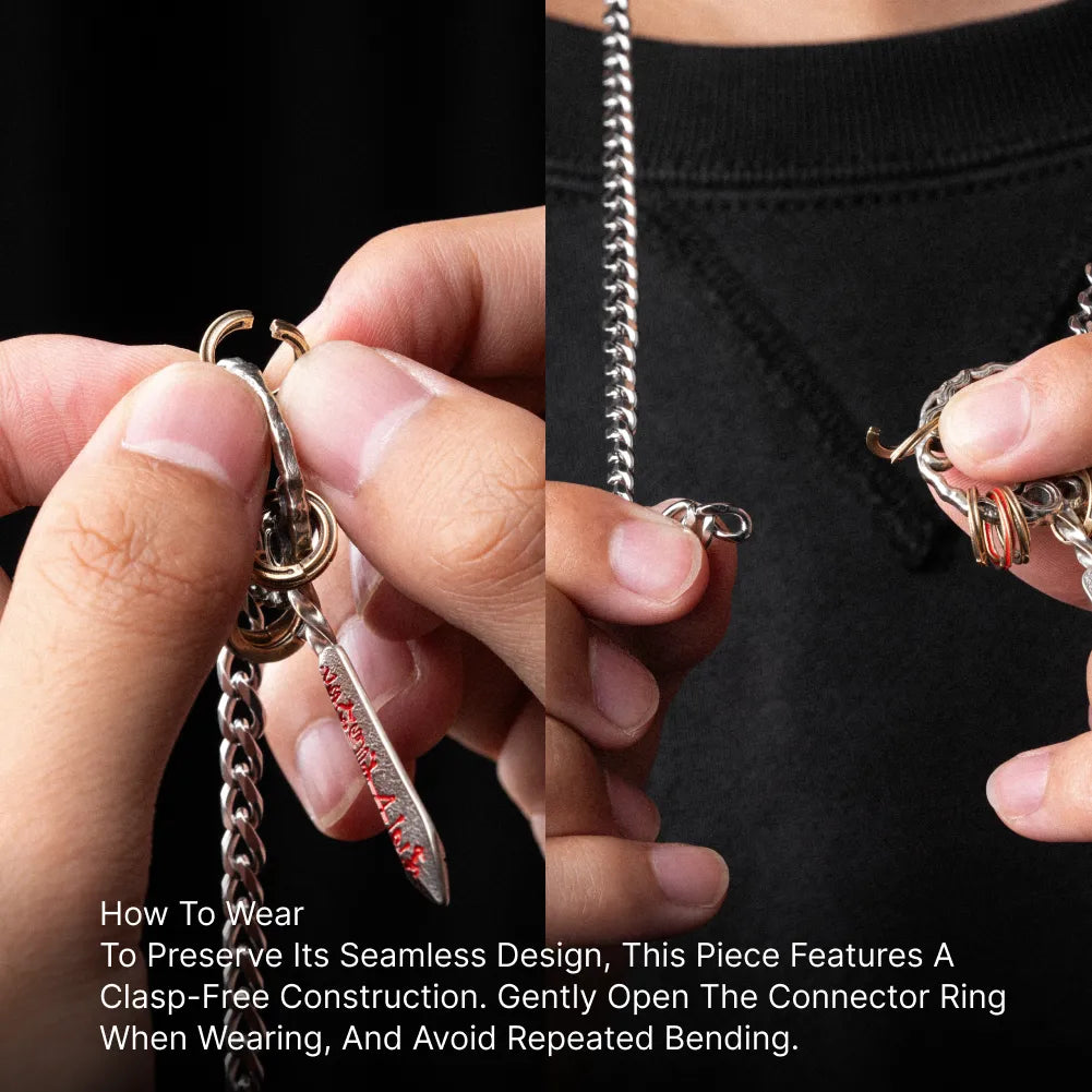 Masterblade Talisman Pendant Necklace Styling Guide