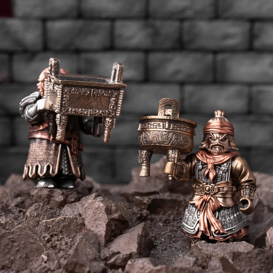 11 Ancient Chinese Ding Collector Scene
