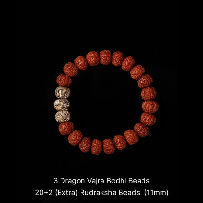 11mm Dragon Vajra Bodhi Bead Pack Option Set3