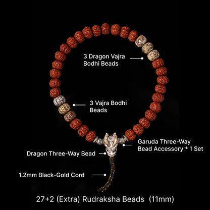 11mm Dragon Vajra Bodhi Bead Pack Option set4