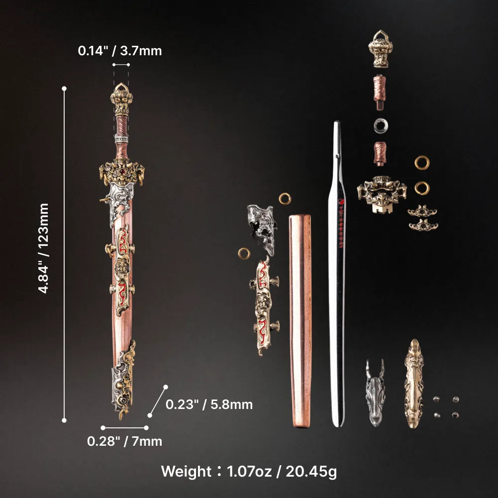 Xuantian Sword Exploded View Size And Weight