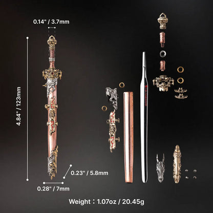 Xuantian Sword Exploded View Size And Weight
