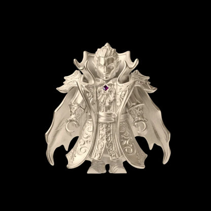 14K Gold Crimson Vampire Details 01