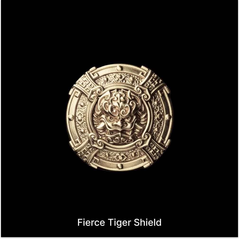 Fierce Tiger Shield