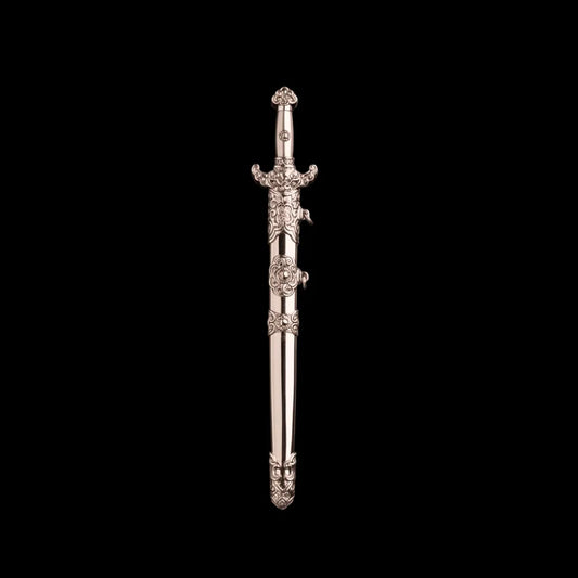 14K Rose Gold Celestial Noble Sword Details 04