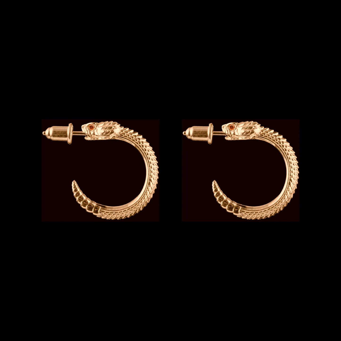 Rattlesnake Earrings