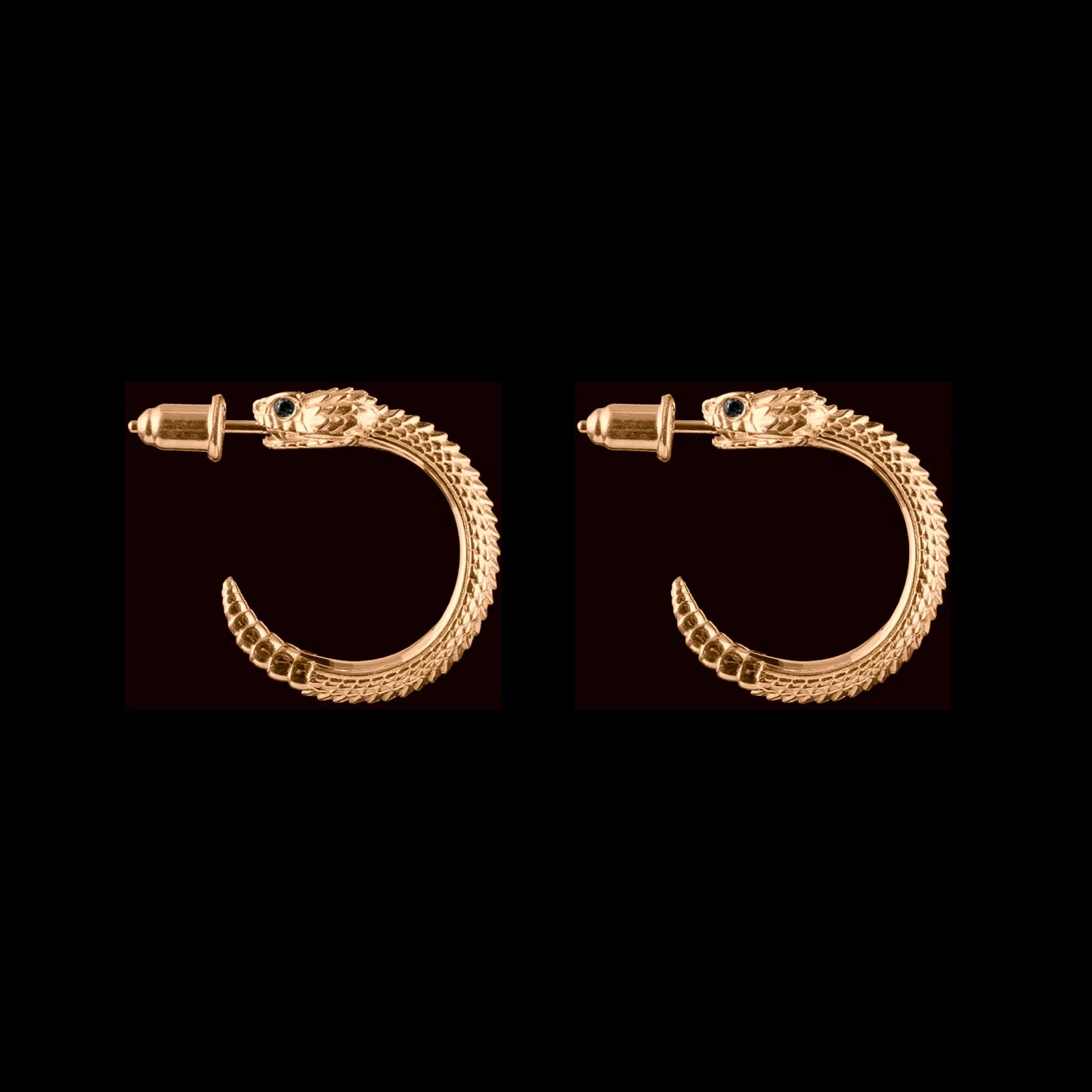 Rattlesnake Earrings