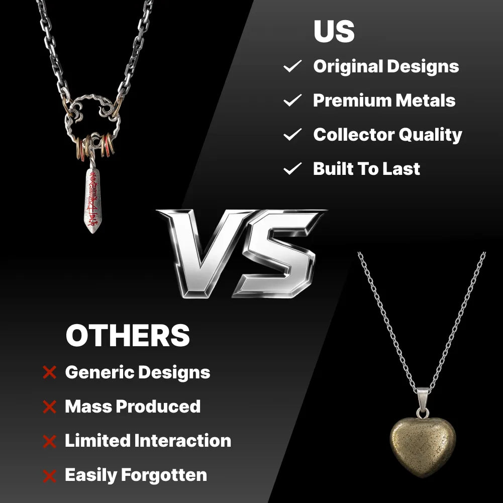 Masterblade Talisman Pendant Original Design Comparison