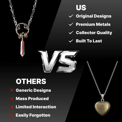Masterblade Talisman Pendant Original Design Comparison