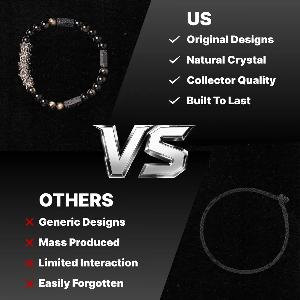 16 Serpent Spine Beaded Bracelet US Versus Others Material Comparison