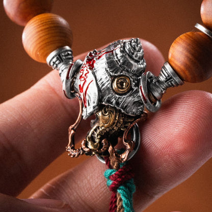 Snail Three-Way Bead - Comparison of bead finishes