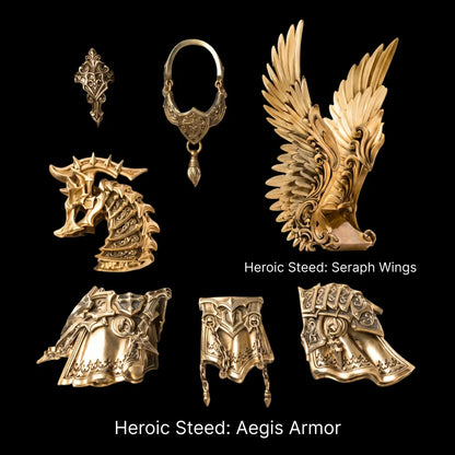 Heroic Steed Aegis Armor