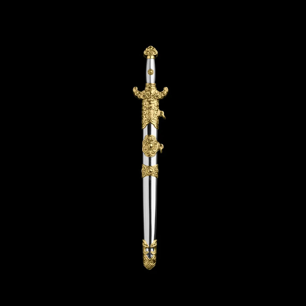 18K GP With Silver Celestial Noble Sword Details 06