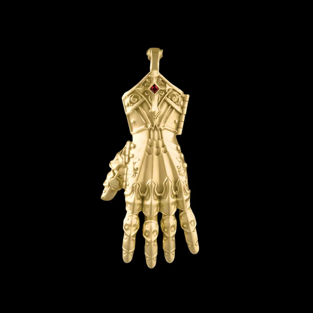18K Gold Armored Mechanical Hand Details 01