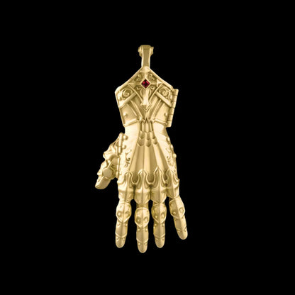 18K Gold Armored Mechanical Hand Details 01