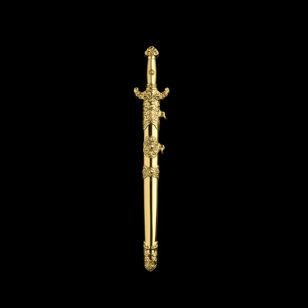 18K Gold Celestial Noble Sword Details 07