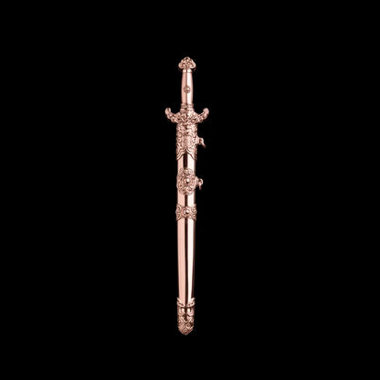18K Rose Gold Celestial Noble Sword Details 03