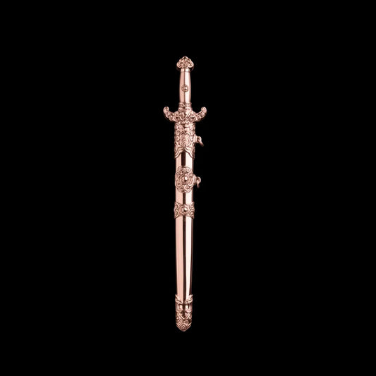 18K Rose Gold Celestial Noble Sword Details 03