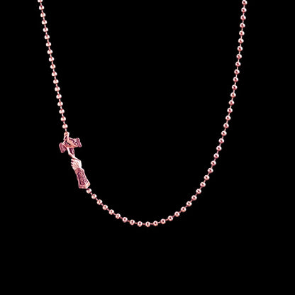 Thunder Hammer Chain Clasp Necklace