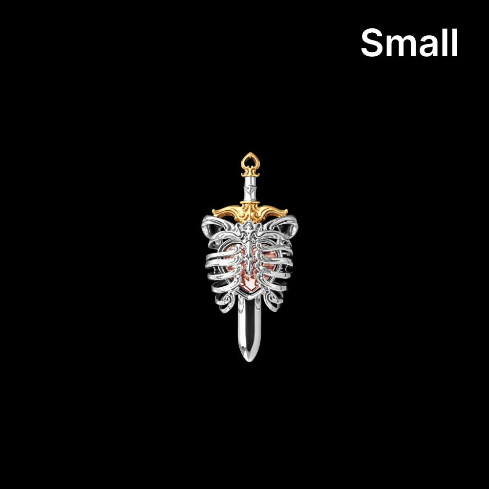 18K White Gold 18K Gold 18K Rose Gold The Beating Heart Pendant Small