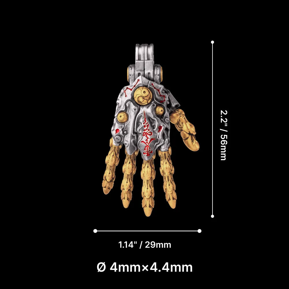 Taoist Mechanical Hand Pendant