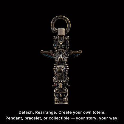 Mayan Totem Pendant