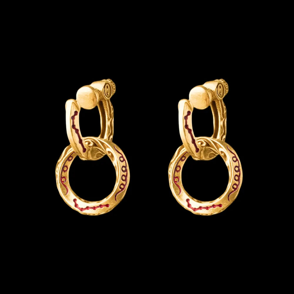 Celestial Flow Ear Clips