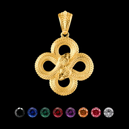 Double Snake Pendant