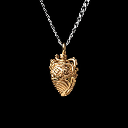 With Titanium Steel Chain Necklace