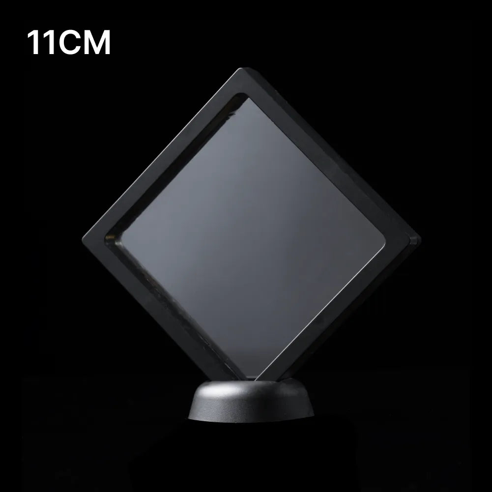 3D Floating Display Case With Round Base Option Details 03