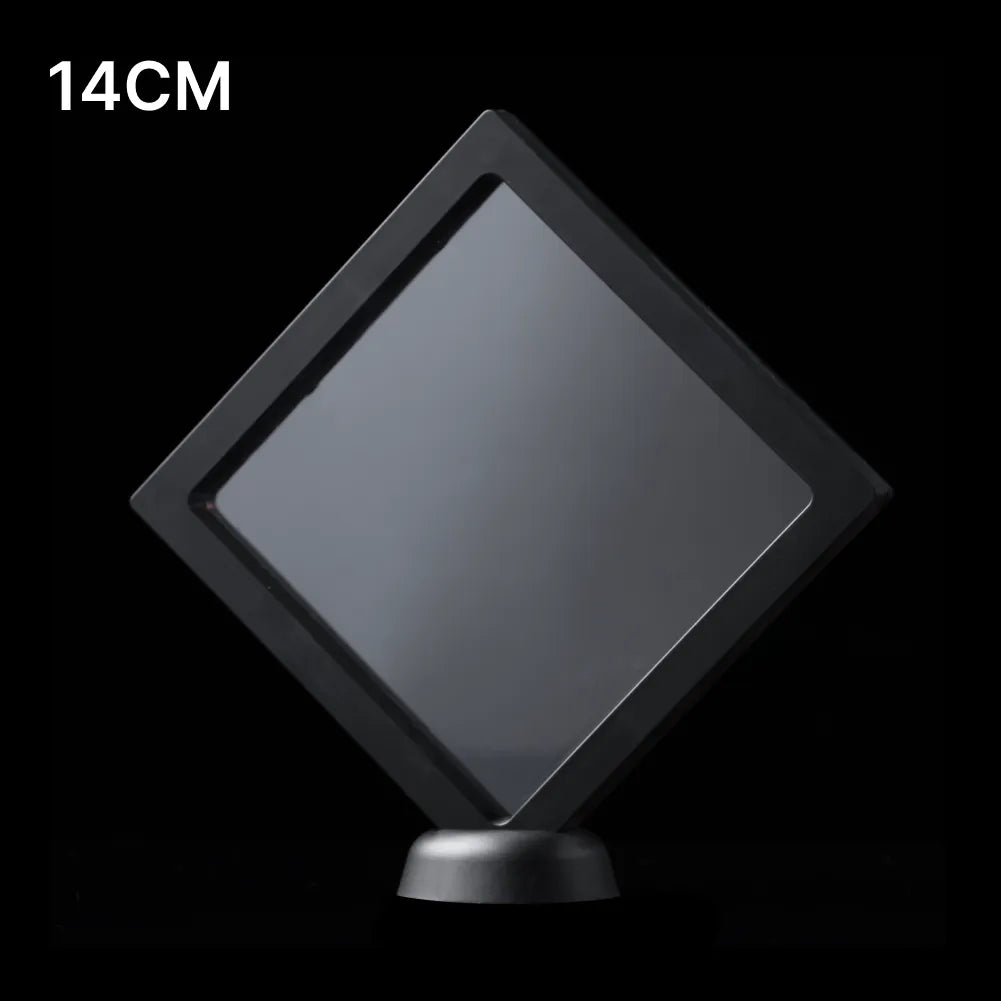 3D Floating Display Case With Round Base Option Details 05