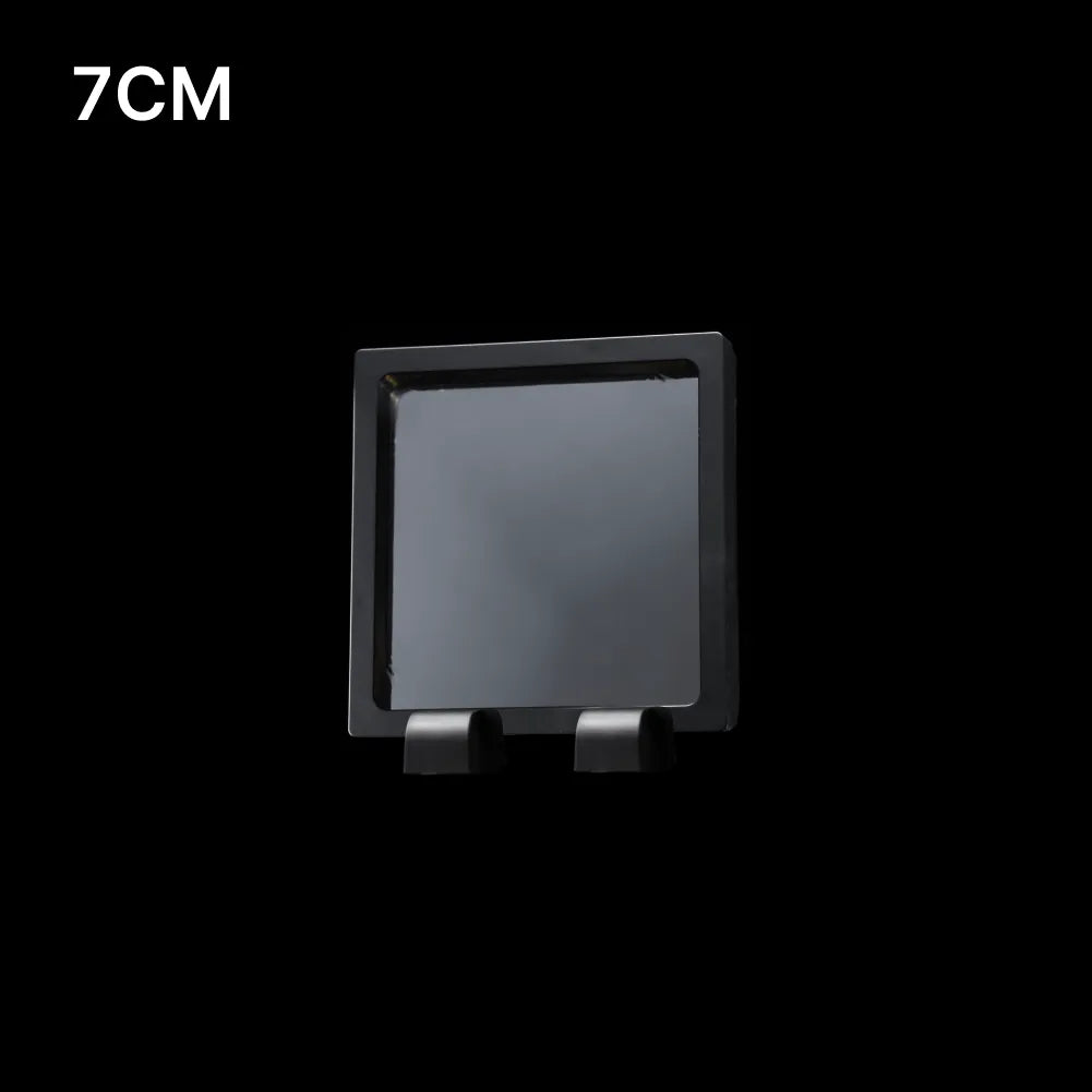 3D Floating Display Case With Square Base Option Details 01