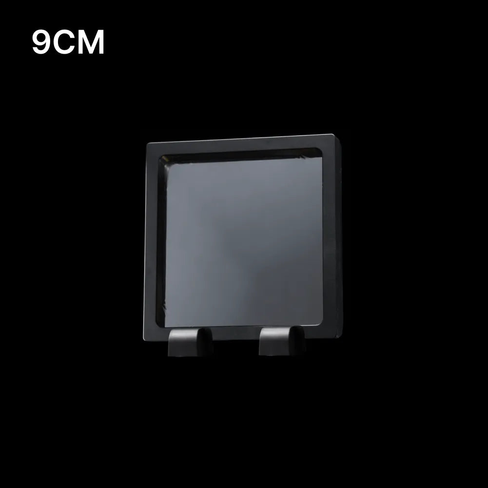 3D Floating Display Case With Square Base Option Details 02
