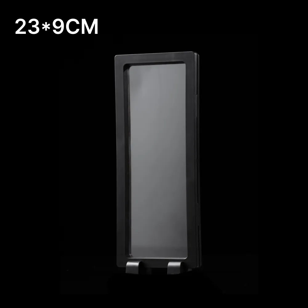 3D Floating Display Case With Square Base Option Details 03