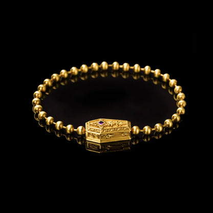 Vampire Coffin Ball Chain Bracelet
