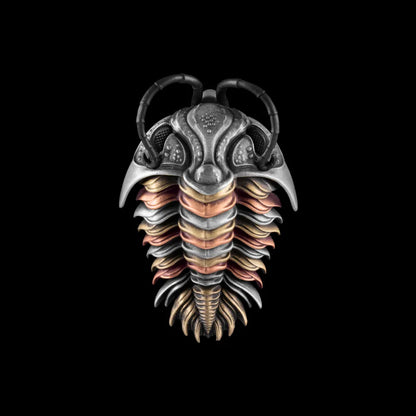 Blackened-White-Bronze-Copper-Brass-Trilobite-Kinetic-Pendant-Customize-01.webp