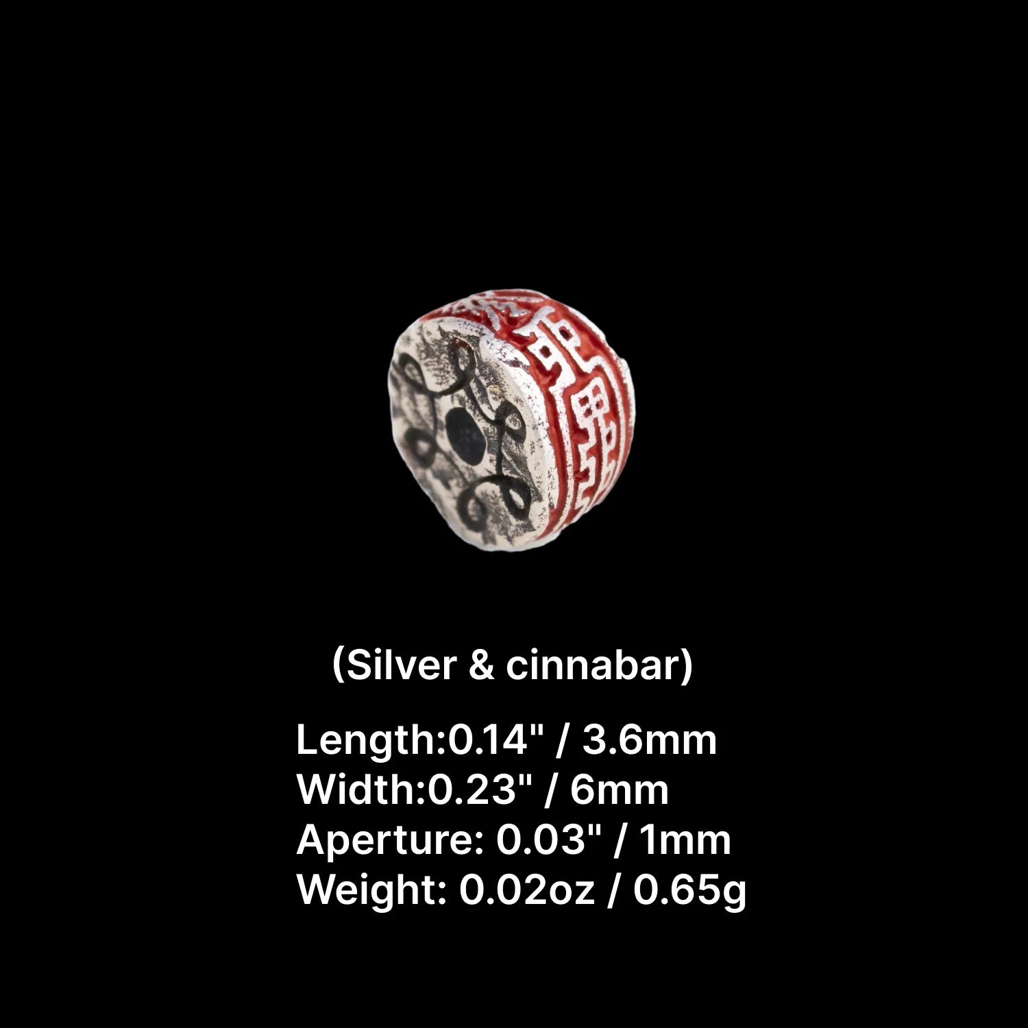 6mm Fortune Wave Spacer 1pc