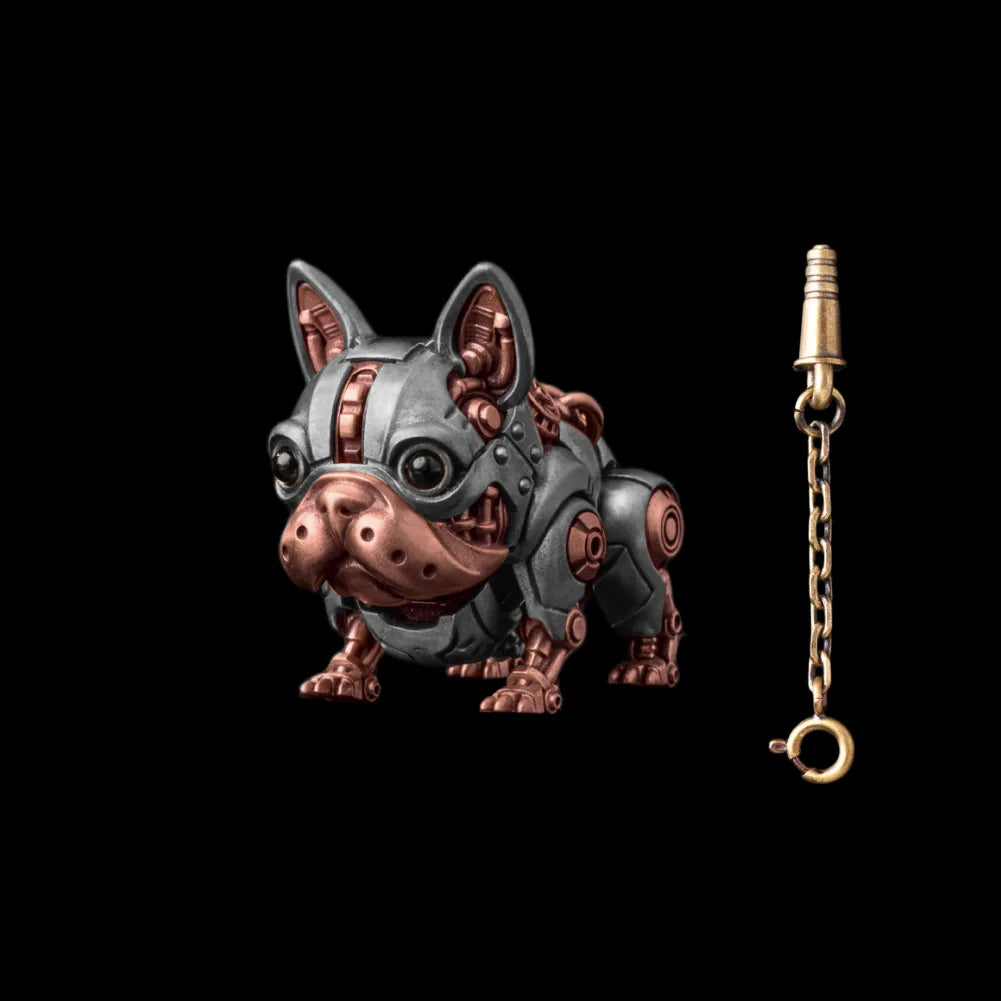 Mecha Bully White Bronze & Copper Custom Material
