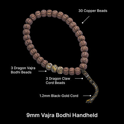 9mm Dragon Vajra Bodhi Bead Pack Option Set 2