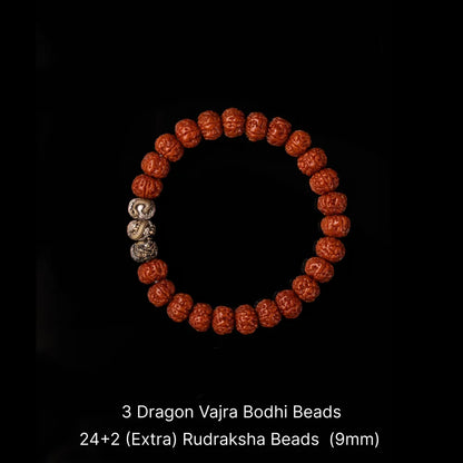 9mm Dragon Vajra Bodhi Bead Pack Option Set3