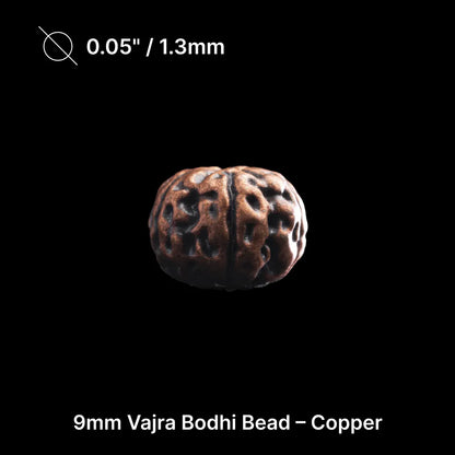 9mm Vajra Bodhi Bead Pack Option Copper