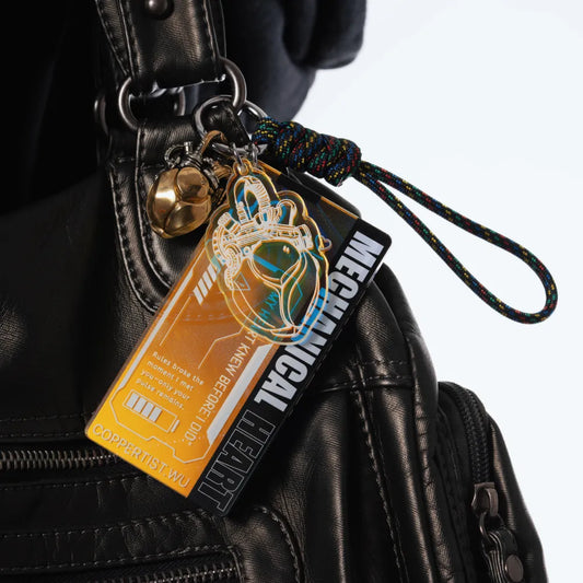 Acryli Heart Keychain