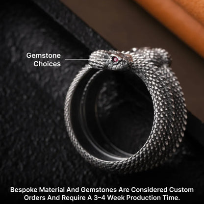 Amphisbaena Triple layer Ring