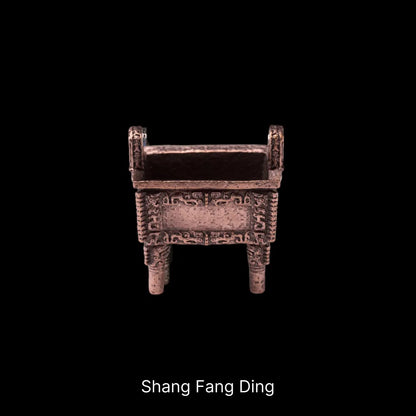 Ancient Chinese Ding Copper Shang Fang Ding