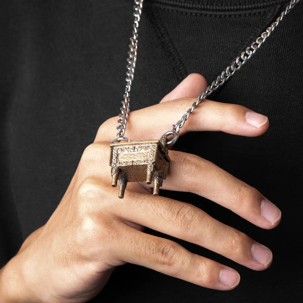 Ancient Chinese Ding Pendant Lifestyle Hand