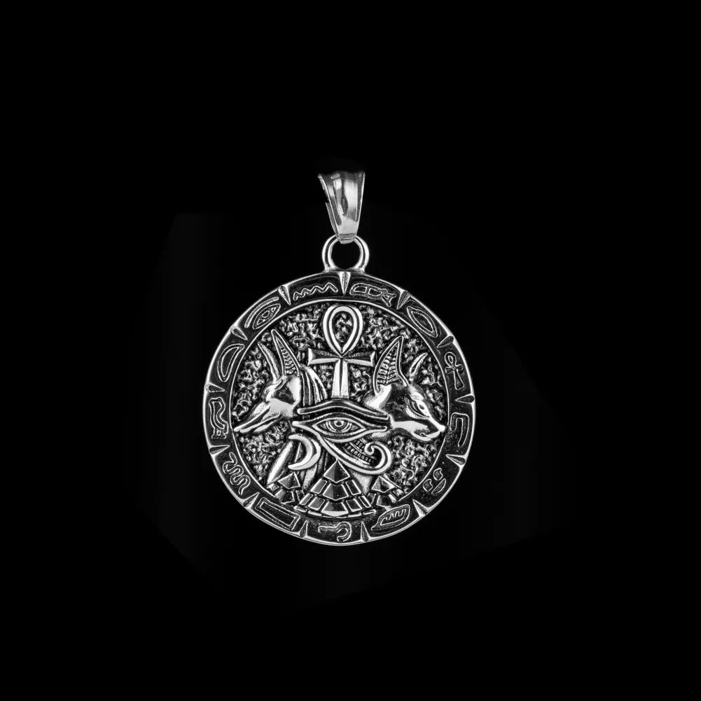 Anubis Ankh Pendant Details 02