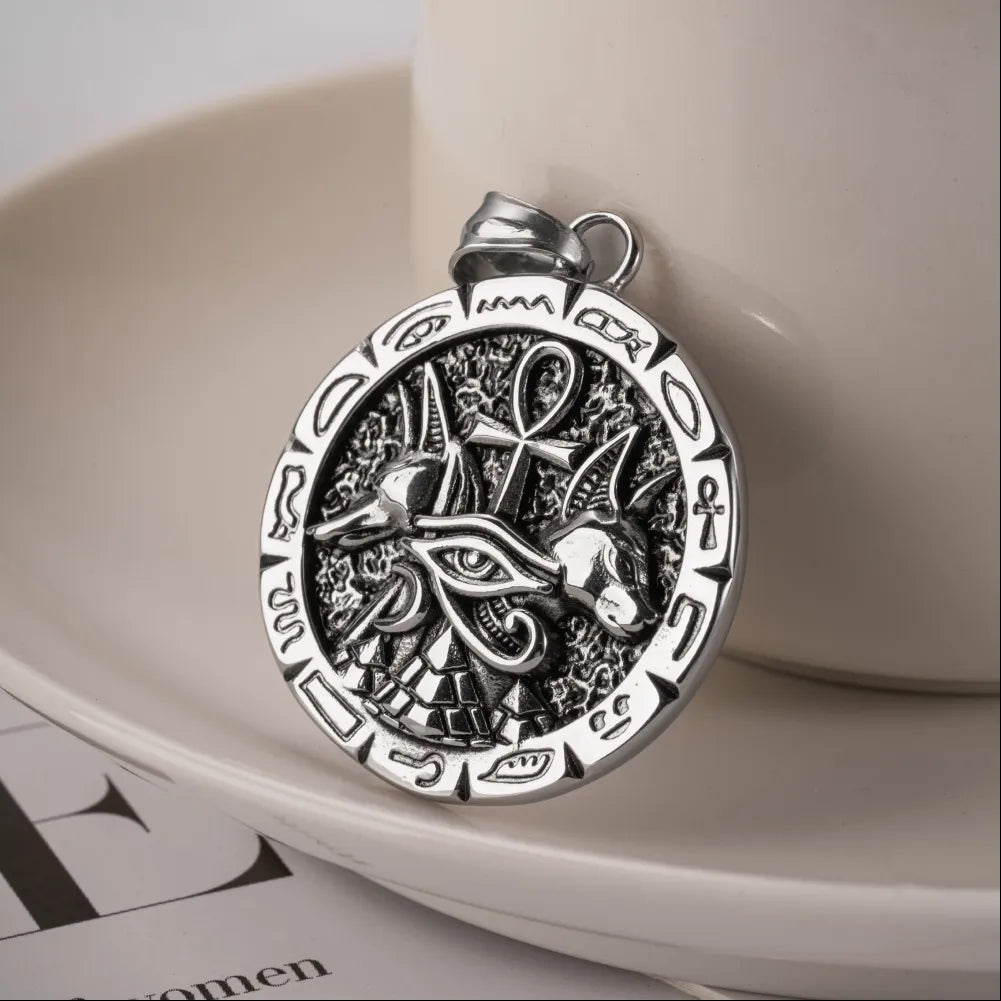 Anubis Ankh Pendant Details 04