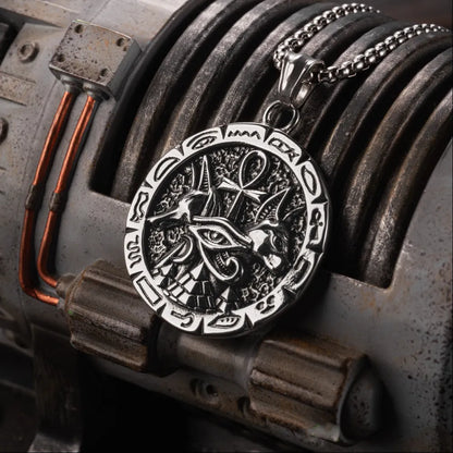 Anubis Ankh Pendant Details 06